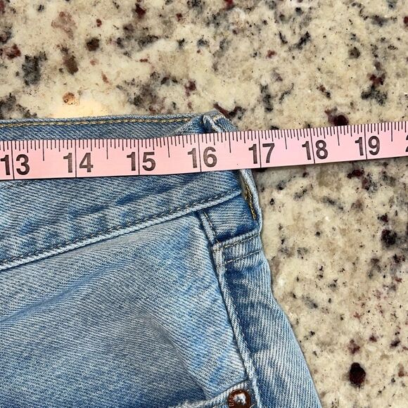 Gap Cropped Boyfriend Denim Jeans 10/30R Light Wash - Picture 7 of 9